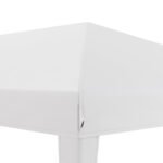 10' x 19.2' Outdoor Gazebo Pop Up Canopy Party Tent with Carrying Bag, White - Image 8