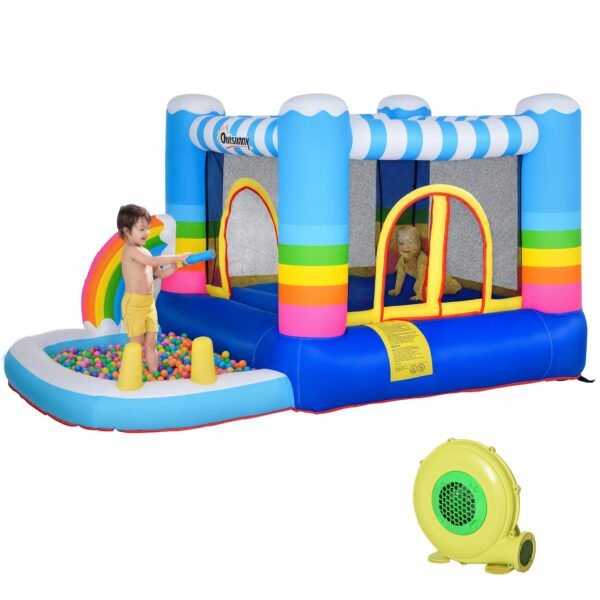 Unicorn Inflatable Water Slide Bounce House