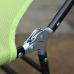 Folding Chaise Lounge Chair, Pool Sun Tanning Chair, Outdoor Lounge Chair with Reclining Back, Breathable Mesh Seat, Headrest for Beach, Yard, Patio, Green - Image 8