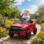 12V Kids Ride on Car, Licensed Dodge RAM 3500 Ride on Toys with Dual Motors, Remote Control for Toddlers - Image 2