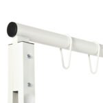 Metal Porch Swing Stand, Heavy Duty Swing Frame, Hanging Chair Stand Only, 528 LBS Weight Capacity, for Backyard, Patio, Lawn, Playground, White - Image 7