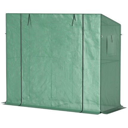 Walk-In Greenhouse with PE Cover