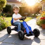 Kids Pedal Go Kart W/ Adjustable Seat, Swing Axle - Image 2