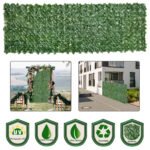 Grass Wall Panels, 118" x 39" Artificial Grass Wall Decor,Greenery Backdrop Panels Wall for Outdoor, Indoor, Garden, Fence, Backyard, Dark Green - Image 7
