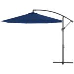 10' Cantilever Tilt Offset Patio Umbrella w/ UV & Water Safe Material & Cross Base (Weight Not Included) - Image 11
