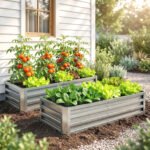 Galvanized Raised Garden Bed, 4' x 2' x 1' Metal Planter Box, for Growing Vegetables, Flowers, Herbs, Succulents, Silver - Image 8