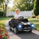 Licensed Ford Shelby GT 350 Kids Ride On Car with Remote Control, Adjustable Speed, MP3, Smooth Start, LED Lights - Image 2