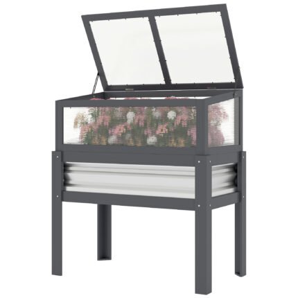 Portable Mini Greenhouse, Gray