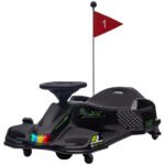 12V Electric Drifting Go Kart w/ Slow Start, Music, Lights
