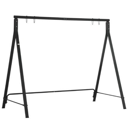 Metal Porch Swing Stand with Heavy Duty Swing Frame