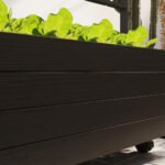 Raised Garden Bed with Trellis and Wheels, Outdoor Planter Wooden Elevated Garden Bed for Garden, Patio, Balcony - Image 8