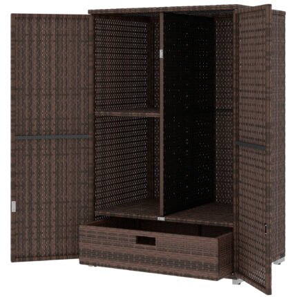 Outdoor Storage Cabinet with Shelves