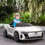 Licensed Audi RS e-tron GT 12V Ride On Car Truck for Kids, Electric Car Ride On Vehicle w/Parent Remote Control, Music, Lights, for Toddlers - Image 2