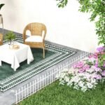 Metal Decorative Garden Fence, 9.2' x 17.25" 5 Steel Panels, Decorative Border for Landscape, Flower Bed, Animals, White - Image 8