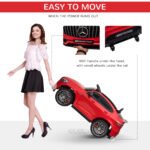 12V Toddler Ride On Car with Remote Control, Mercedes Benz AMG GLC63S Coupe, Electric Car with 2 Speed, MP3 Player, Light, Horn, Songs, Suspension - Image 7