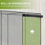6 x 3ft Crop Cages for Garden, Plant Protectors from Animals, Storage Bag and 6 Ground Stakes, Black - Image 6