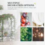 Metal Trellis Arbor Arch for Climbing Plants with Garden Bench, Grow Grapes and Vines, Decorative Seating, Black - Image 5