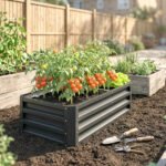 Galvanized Raised Garden Bed, 4' x 2' x 1' Metal Planter Box, for Growing Vegetables, Flowers, Herbs, Succulents, Gray - Image 8