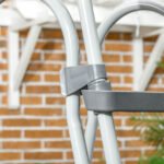 70" Above Ground Swimming Pool Ladder, A-Frame Deck Ladder, Non-slip Steps and Handrails for 48" Pool Wall Height, Gray - Image 8