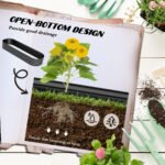 6.4' x 2' x 1' Galvanized Raised Garden Bed Kit, Metal Planter Box with Safety Edging, Dark Gray - Image 5