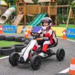 12V Electric Go Kart for Kids, Ride On Toy with EVA Tires, 2 Speeds, Adjustable Seat, Safety Belt for 3-8 Years - Image 2