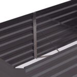 Galvanized Raised Garden Bed, Steel Outdoor Planters with Reinforced Rods, 71" x 36" x 23", Dark Gray - Image 8