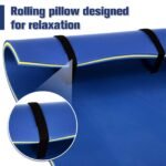 Roll-Up Pool Float Pad for Lakes, Oceans& Pools, Water Mat for Playing, Relaxing & Recreation - Blue - Image 6