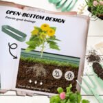 6.4' x 2' x 1' Galvanized Raised Garden Bed Kit, Metal Planter Box with Safety Edging, Green - Image 5