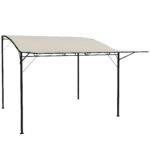 10' x 8' Outdoor Pergola and Patio Gazebo for Garden, Camper, Deck, Doors and Windows