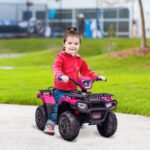 12V Electric Toy Car with Forward Backward Function, Music, LED Headlights, for Ages 3-5 Years - Image 2