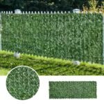 Grass Wall Panels, 118" x 39" Artificial Grass Wall Decor,Greenery Backdrop Panels Wall for Outdoor, Indoor, Garden, Fence, Backyard, Dark Green - Image 8