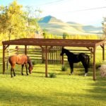 12' x 20' Outdoor Wooden Pergola, Grape Vine Gazebo with Concrete Anchors for Garden, Patio, Backyard, Deck - Image 7