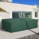 97" x 65" x 26" Heavy Duty Outdoor Sectional Sofa Cover, Waterproof Patio Furniture Cover for Weather Protection, Dark Green - Image 2
