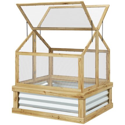 Outdoor Greenhouse, Natural, Silver