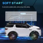 Land Rover Discovery Sport Licensed 12V Kids Ride on Car with Remote Control Soft Start, LED Lights - Image 6