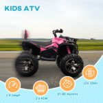 12V 4 Wheeler Kids ATV with Music, Headlights for 37-60 Months Boys and Girls - Image 4