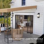 10' x 10' Outdoor Pergola Canopy, Metal Patio Canopy with Drainage Holes for Backyard, Garden - Image 6
