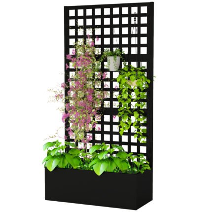 Galvanized Raised Garden Bed Planter Box