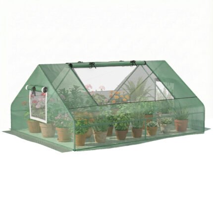 Portable Mini Greenhouse, Dark Green