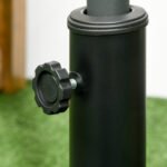 42lbs Resin Patio Umbrella Base, 20" Square Outdoor Umbrella Stand Holder for Parasol Poles 1.26", 1.5", and 1.9" Dia - Image 8