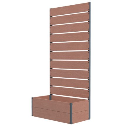 Trellis Planter with Climbing Plants
