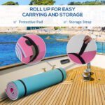 17' x 5' Floating Water Mat, 3-Layer Swimming Pool Float Ultimate Super-Sized Portable Foam Raft, Thick and Durable Water Activities Mat for Lake, Oceans - Image 6