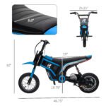 24V 350W Electric Dirt Bike Up to 15 MPH w/ Twist Grip Throttle - Image 3