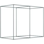 6 x 3ft Crop Cages for Garden, Plant Protectors from Animals, Two Zippered Doors, Storage Bag, 6 Ground Stakes, Green - Image 8