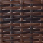 Rattan Porch Rocker w/ Plush Cushion, Gray - Image 8