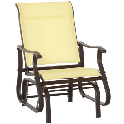 Outdoor Glider Chair with Gliders