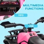 12V 4 Wheeler Kids ATV with Music, Headlights for 37-60 Months Boys and Girls - Image 5