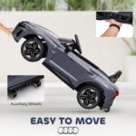 12V Licensed Audi RS E-tron GT Kids Ride on Car with Remote Control, Suspension, Horn, Music, Lights - Image 6