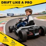 24V Electric Go Kart with Dual 150W Motors, Adjustable Seat & 11.2MPH High Speed, Slow Start, 5-Point Harness - Image 6