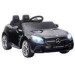 Mercedes SLC 300 Licensed 12V Ride On Car for Kids with Remote Control, 2 Speeds, Battery Powered Kids Electric Car with Music, Lights, Suspension for 3-6 Years Old